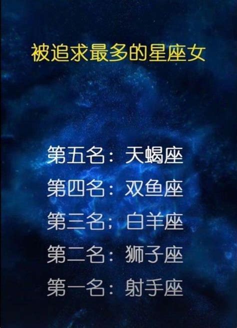 數字吉數 最漂亮的星座